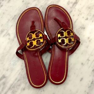 Tori Burch Miller Flip Flop Sandal Size 8